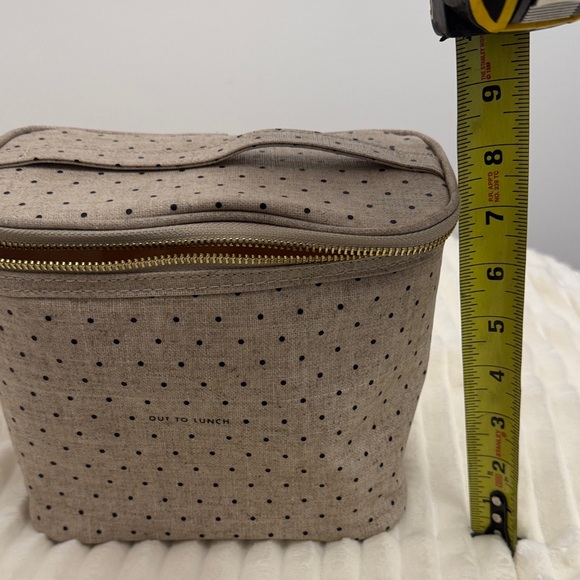 Kate Spade Beige Polka Dot Lunch Bag - Picture 3 of 5